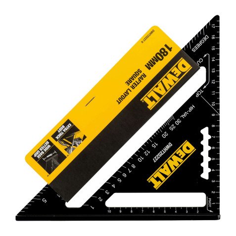 DeWALT DWHT25227-0 Escuadra métrica 18cm