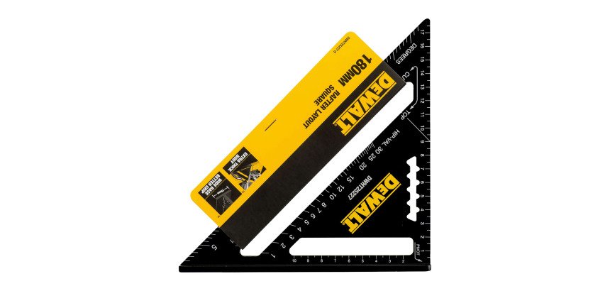 DeWALT DWHT25227-0 Escuadra métrica 18cm