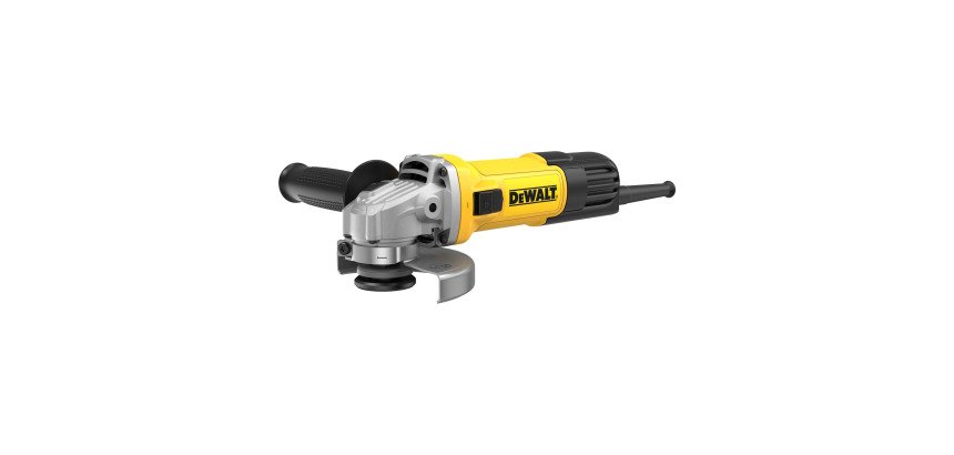 DeWALT DWE4036-QS Mini-amoladora 115mm 750W 11.000 rpm Arranque Suave + Bloqueo y re-arranque