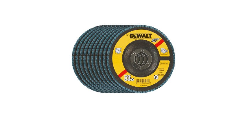 DeWALT DT3255-QZ Disco de láminas Ø115mm, grano 36 - Cóncavo - 10 discos