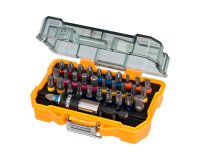 DeWALT DT7969-QZ Juego de 32 puntas, Pz, Ph, Pl, Torx, Torx inviolables hexagonal y adaptador