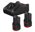 Starter set 2 Batteries GBA 12V 2.0Ah + Chargeur GAL 12V-40 Bosch Professional
