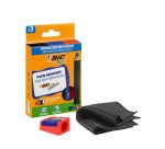 Crayon marqueur effaçable à sec multi surfaces Bic Velleda - Etui de 3