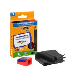 Dry Erase Marker Pen for Multi Surfaces Bic Velleda - Pack of 3