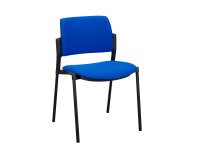 Chaise Simone assise et dossier tissu
