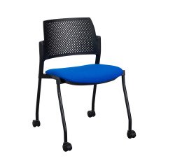 Rolling chair Simone - polypropylene backrest