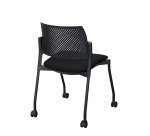 Chaise à roulettes Simone - dossier polypropylene