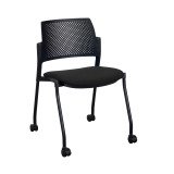 Chaise à roulettes Simone - dossier polypropylene