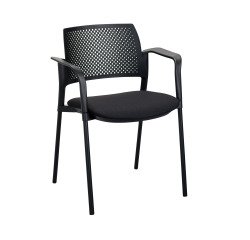 Armchair Simone with polypropylene backrest