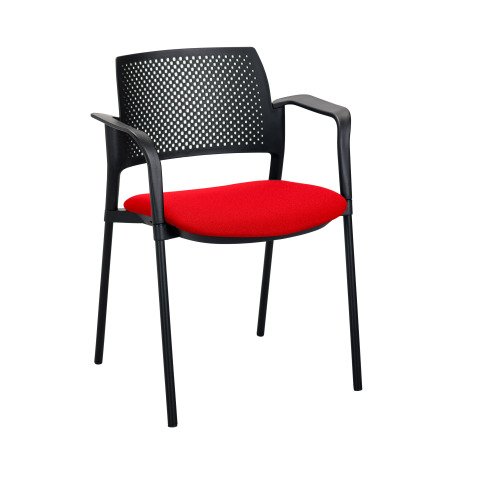 Sessel Simone mit Polypropylen-Rückenlehne
