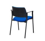 Sillón Simone asiento y respaldo tejido