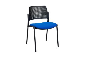 Stoel Simone met polypropyleen rugleuning