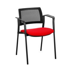 Simone armchair - mesh backrest