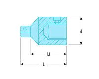 Facom K.230B Reductor 3/4 A 1/2