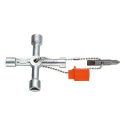 Facom 985548 Llave cuatro huellas para armario