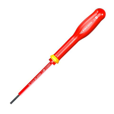 Facom AT3X75VE Destornillador plano 3X75 1000V