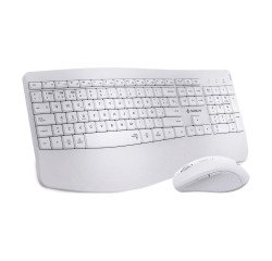 Pack Teclado + ratón inalámbricos Ergonómicos Dual Bluetooth / 2,4G Prowave Subblim