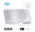 Pack Teclado + ratón inalámbricos Ergonómicos Dual Bluetooth / 2,4G Prowave Subblim