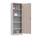 Armadio multiuso monoblocco ARMET 4 ripiani 600 x 400 x 1.800 mm