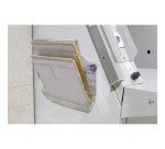 Durable Espositore da parete FLEXIPLUS 2 A4 orizzontale magnetico - Trasparente