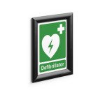 Durable Durable Cornice a scatto in alluminio A5 - Nero