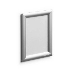 Durable Cornice a scatto in alluminio A5 - Argento