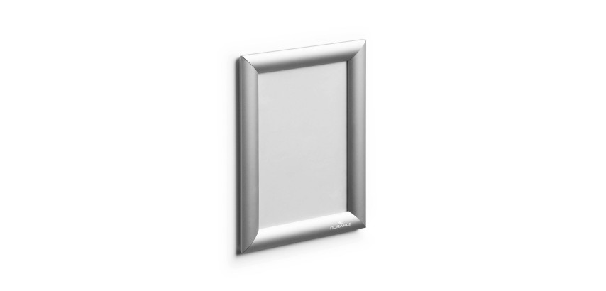 Durable Cornice a scatto in alluminio A5 - Argento