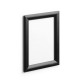 Durable Durable Cornice a scatto in alluminio A5 - Nero