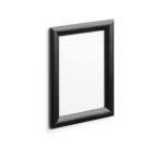 Durable Durable Cornice a scatto in alluminio A5 - Nero