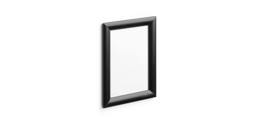 Durable Durable Cornice a scatto in alluminio A5 - Nero