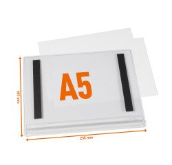 En_busta impermeabile a5 magnetica