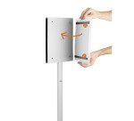 Durable Espositore da pavimento da esterno INFO STAND OUTDOOR A4
