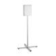 Durable Espositore da pavimento da esterno INFO STAND OUTDOOR A4