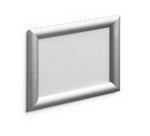 Durable Cornice a scatto in alluminio A5 - Argento