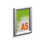 Durable Cornice a scatto in alluminio A5 - Argento