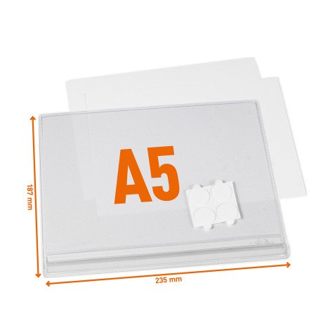 Durable Busta impermeabile A5 adesiva
