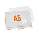 Durable Busta impermeabile A5 adesiva
