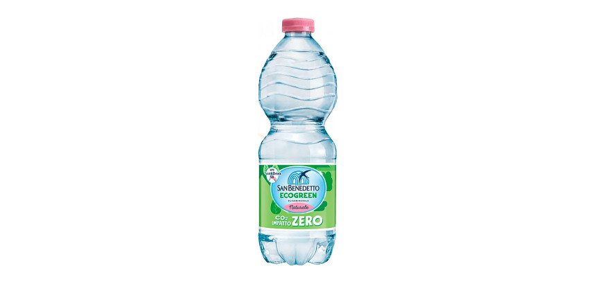 Acqua oligominerale naturale San Benedetto Ecogreen - 24 bottiglie 0.5 L