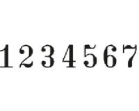 Automatic number stamp Reiner C1/7A35