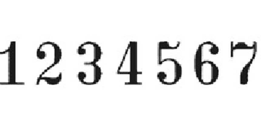 Automatic number stamp Reiner C1/7A35