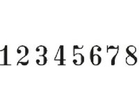 Automatic numbering stamp Reiner C1/8A55