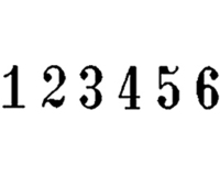 Automatische nummerstempel Reiner B6K/6A45