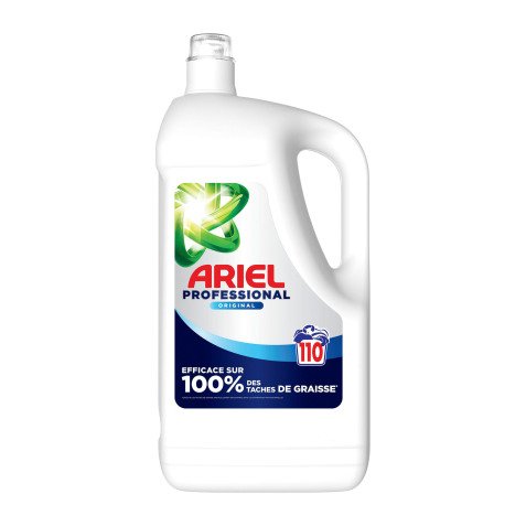 Lessive liquide concentrée Ariel Professional Original – 110 lavages