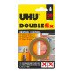 Ruban adhésif double-face Doublefix UHU ultra fort universel - 19 mm x 1,5 m - Résistance 120 kg
