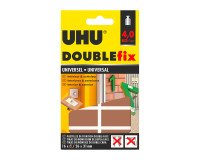 Adhesive pads UHU Double Fix universal - Pack of 16