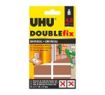 Pastilles adhésives UHU Double Fix universel - Paquet de 16
