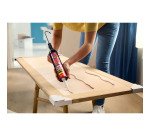 Poly Max® UHU Colle-Mastic prise immediate Séchage rapide - Cartouche de 300 g, transparent