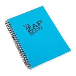 Spiral notebook Zap Book Clairefontaine A5 random color plain 160 pages