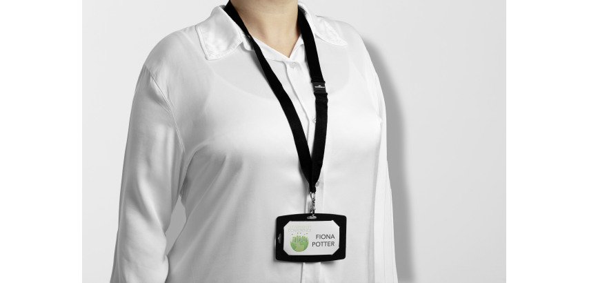 Badge Durable recyclé sans attache 54 x 90 mm - Lot de 20