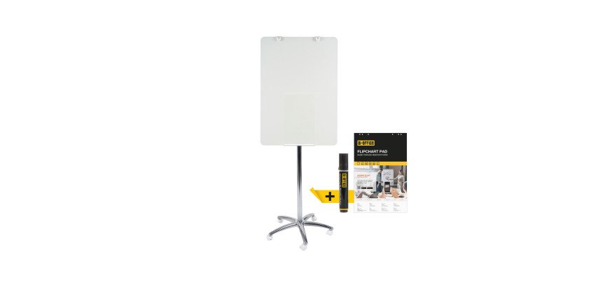 Paperboard - Bi-Office Business Mobile Conference Easel